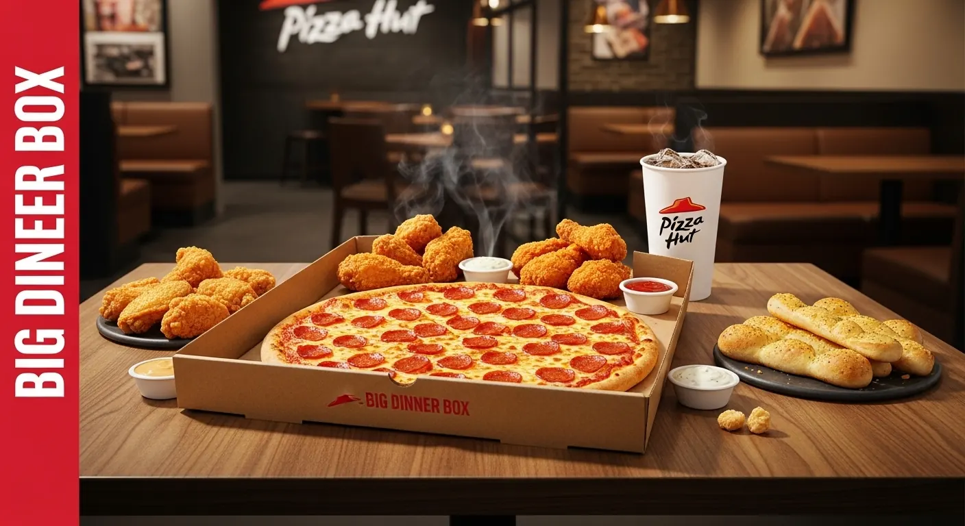 Pizza Hut Family Box Big Dinner Box