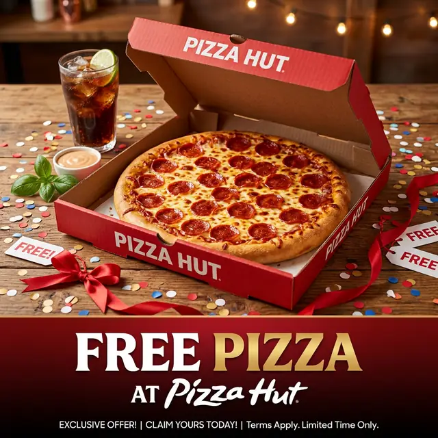 Free Pizza at Pizza Hut - Get Free Pizza with Hut Rewards